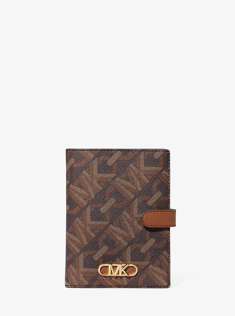 Porte-passeport Empire de taille moyenne avec logo embl&eacute;matique