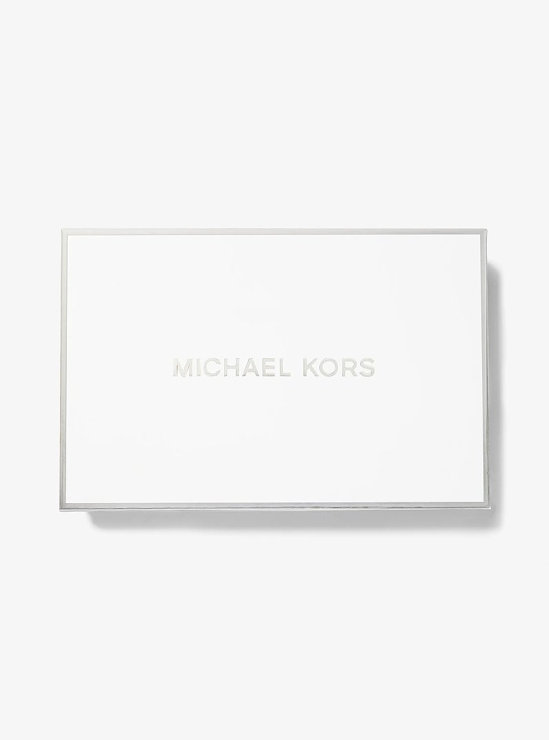 Jet Set Small Pebbled Leather Zip-Around Card Case in SOFT PINK | Michael Kors