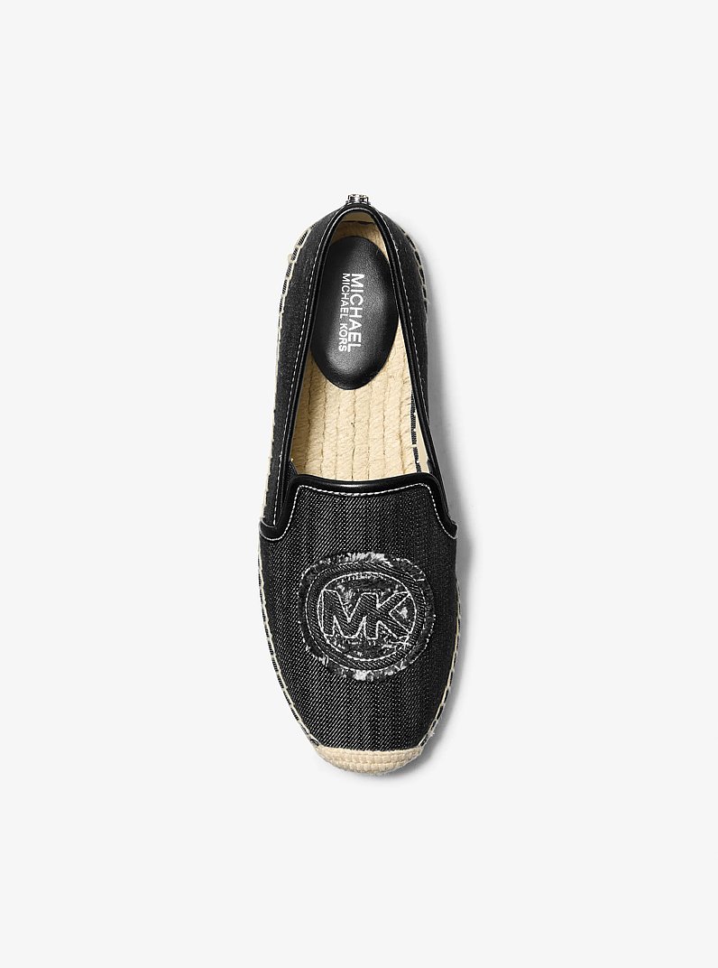 Hastings Denim Espadrille in BLACK WASH | Michael Kors