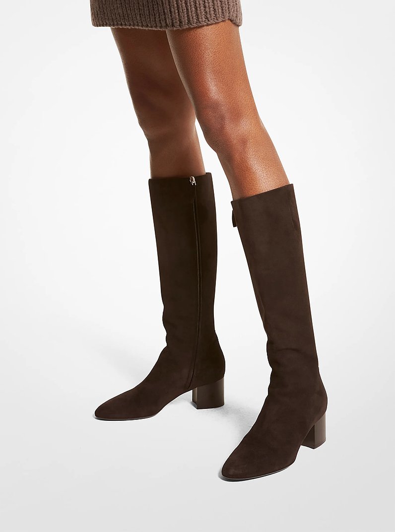 Ali Suede Boot in CHOCOLATE | Michael Kors