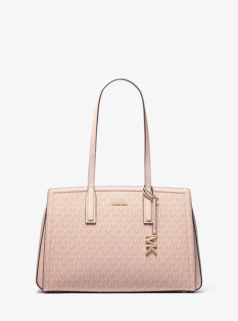 Shopper Laila Medium mit Signature-Logomuster in BALLETT | Michael Kors