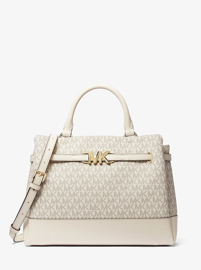 Reed Large Logo Belted Satchel
