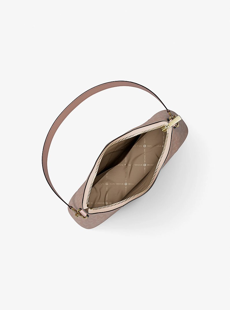 Wandelbare Umh&auml;ngetasche Sienna Medium mit Signature-Logomuster in BALLETT | Michael Kors