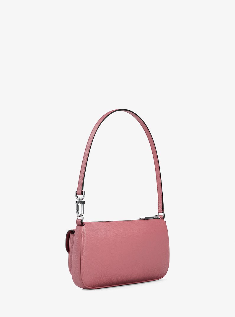 Pochette Zoe piccola in pelle martellata