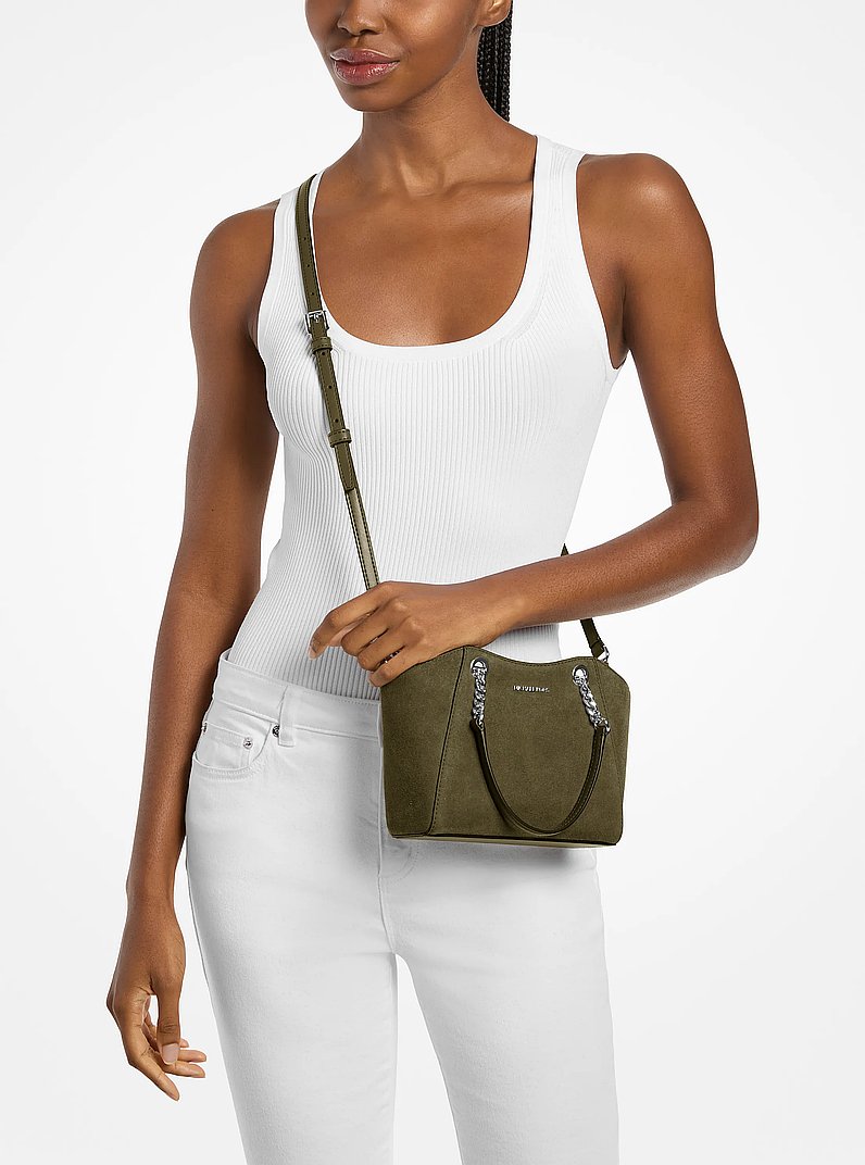 Petit sac fourre-tout Jet Set Travel in VERT OLIVE | Michael Kors