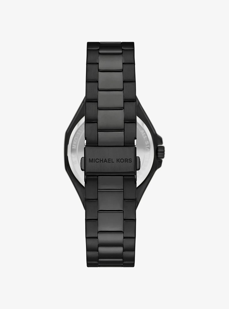 Callum Black-Tone Watch in BLACK | Michael Kors