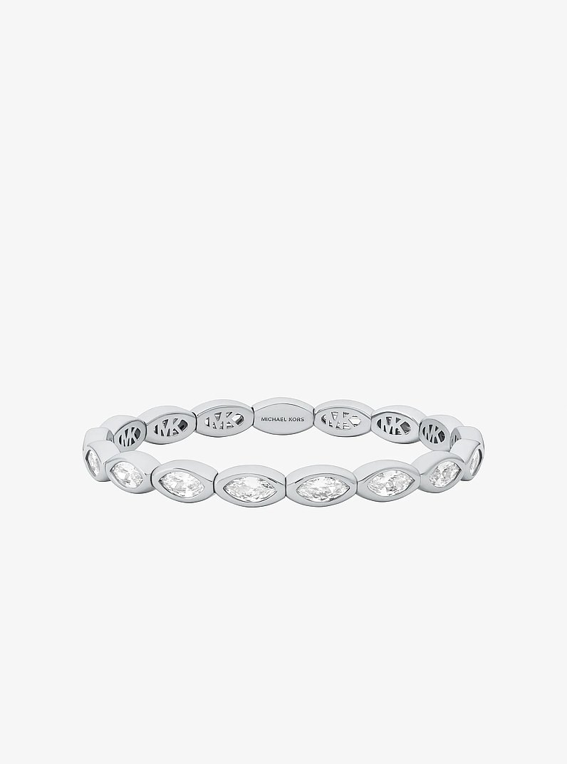 Bracelet rivi&egrave;re &agrave; pierres taille marquise in ARGENT | Michael Kors