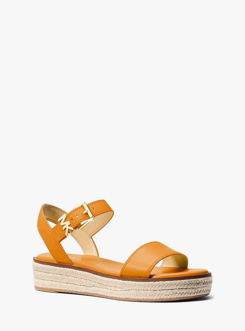 Sandale compens&eacute;e Richie in ORANGE POP | Michael Kors