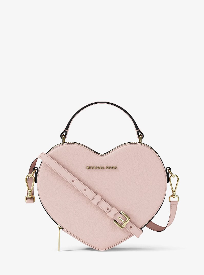 Jet Set Small Heart Crossbody Bag in POWDER BLUSH | Michael Kors