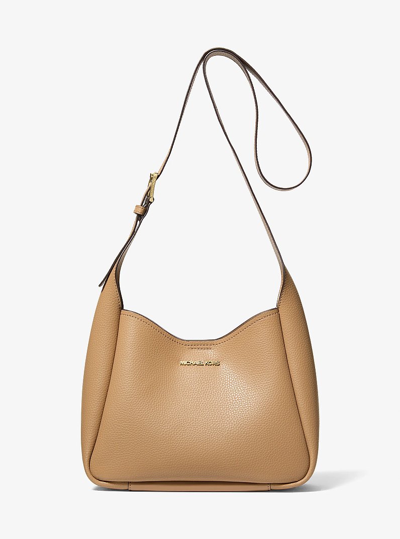 Besace Birch de taille moyenne en cuir grain&eacute;