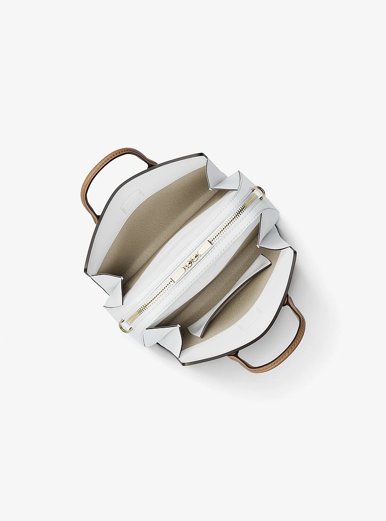 Umh&auml;ngetasche Laila Extra-Small aus Leder in Blockfarben in [3786] | Michael Kors