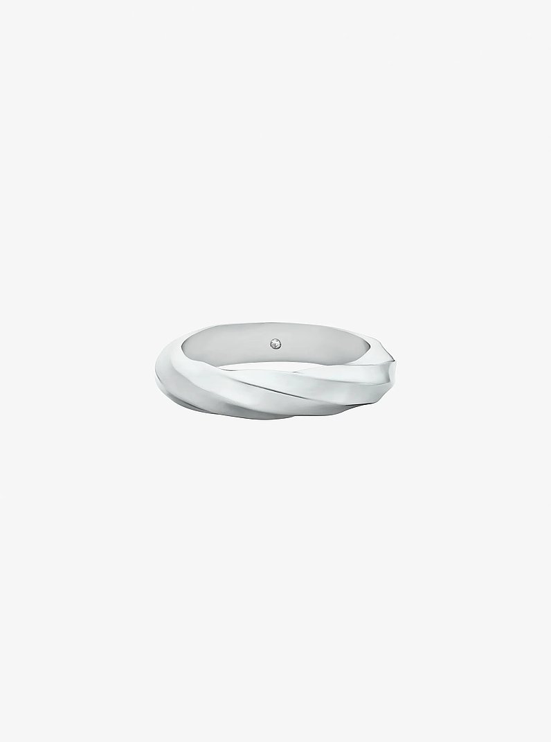 Bague torsad&eacute;e in ARGENT | Michael Kors