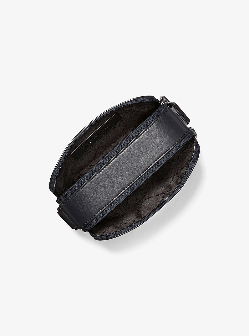 Cooper Signature Logo Camera Bag in ADMRL/PLBLUE | Michael Kors