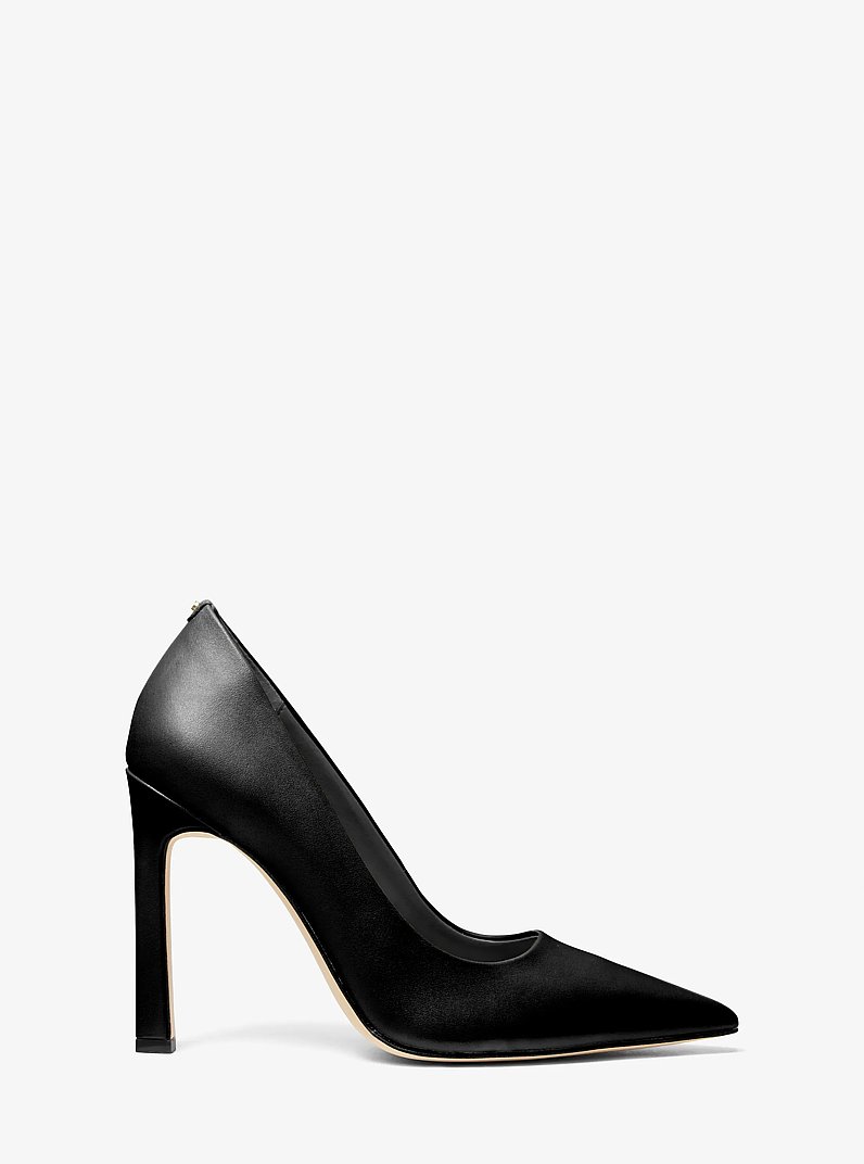 Amara Leather Pump in BLACK | Michael Kors