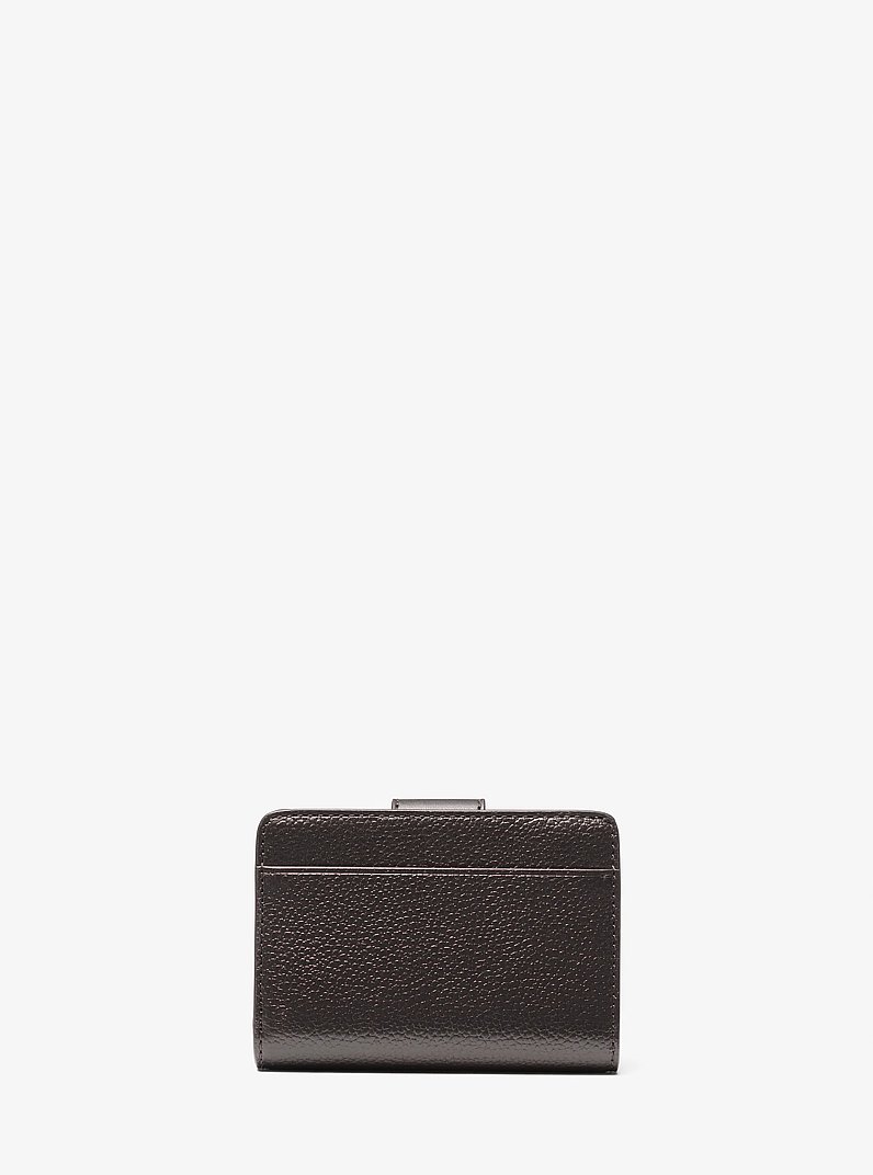 Petit portefeuille Mercer en cuir in CHOCOLAT | Michael Kors