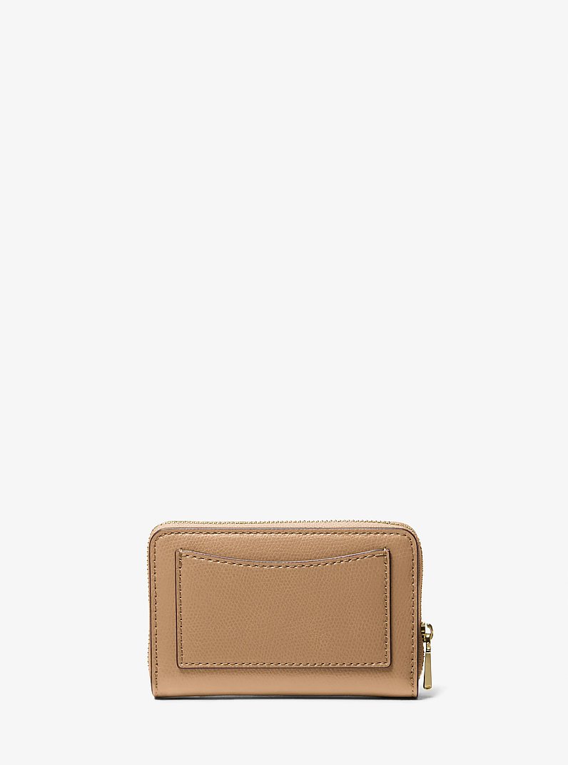 Jet Set Small Leather Wallet in HUSK | Michael Kors