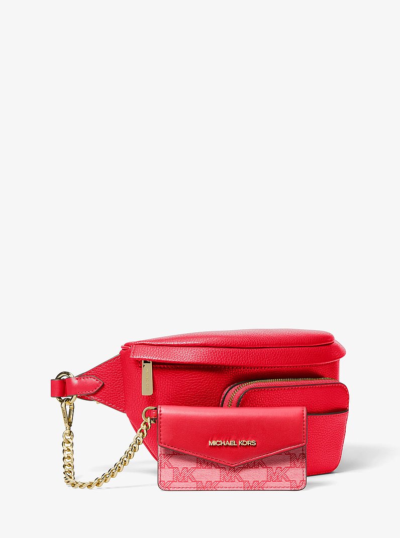 Maisie Large Pebbled Leather 2-in-1 Sling Pack