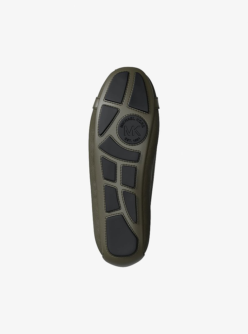 Fulton Suede Moccasin in OLIVE | Michael Kors