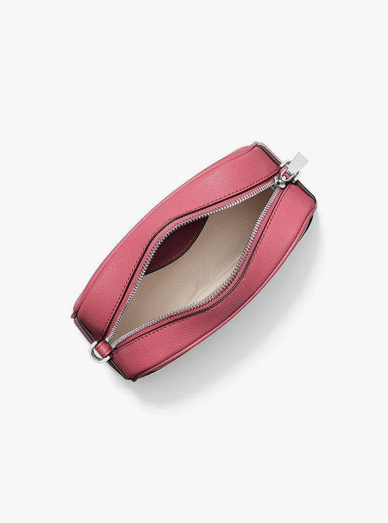 Kameratasche Jet Set Small aus Leder mit Herzverzierung am Riemen in PALISANDER | Michael Kors