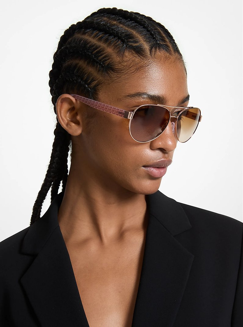 Blair I Sunglasses in ROSE GOLD | Michael Kors