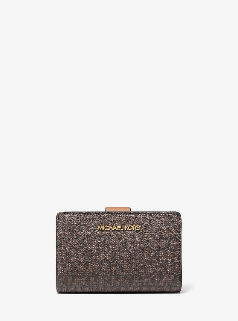 Cartera mediana con exclusivo estampado in MARR&Oacute;N | Michael Kors