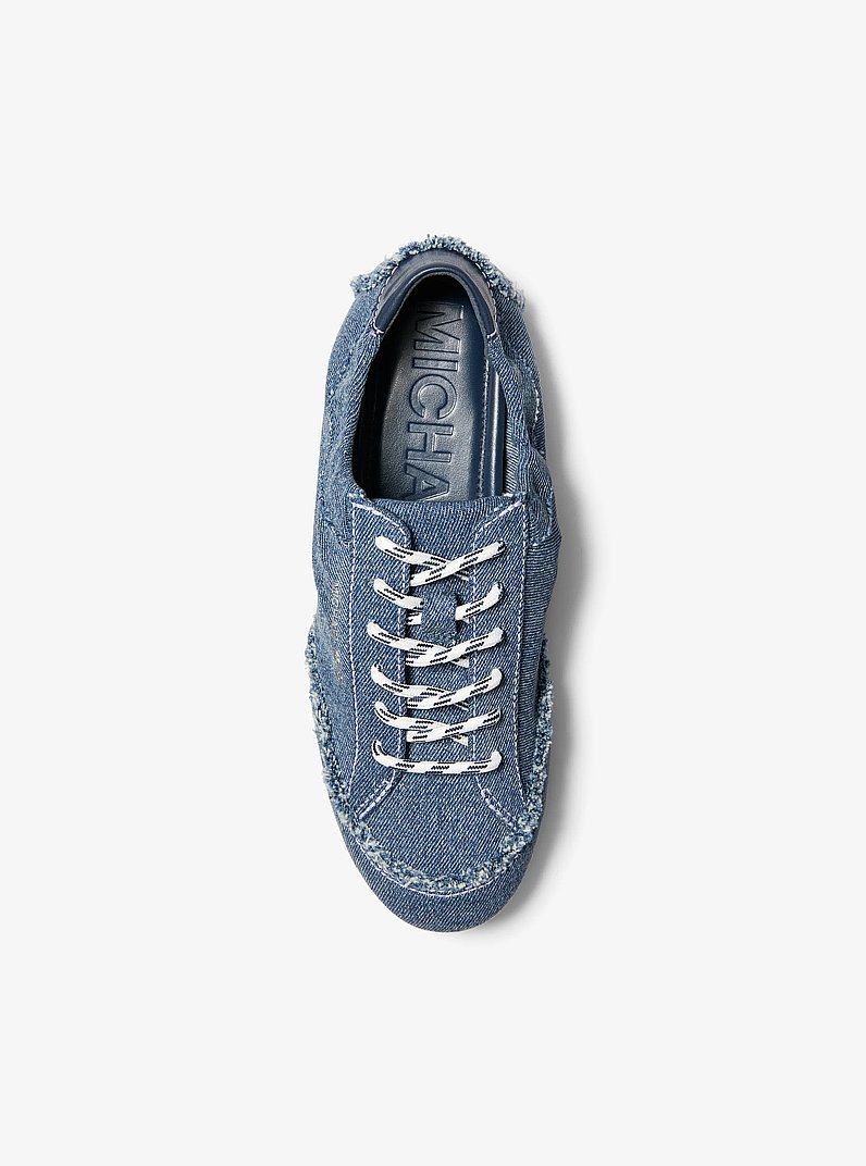 Susie Denim Trainer in DK VT BLUWSH | Michael Kors
