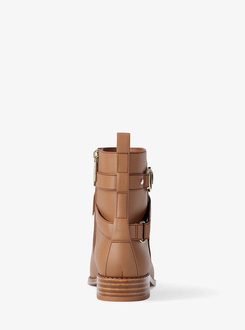 Rory Leather Ankle Boot in LUGGAGE | Michael Kors
