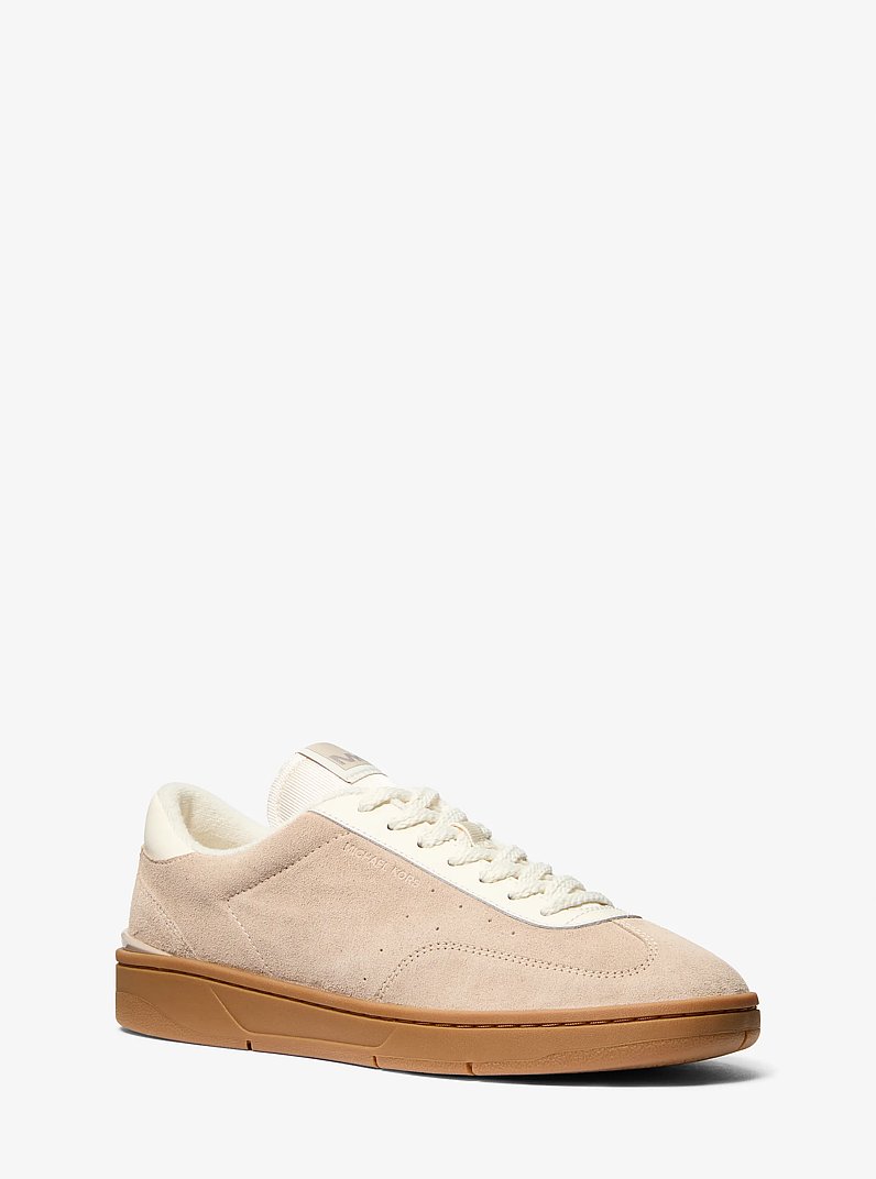 Wilton Suede Sneaker in LIGHT SAND | Michael Kors