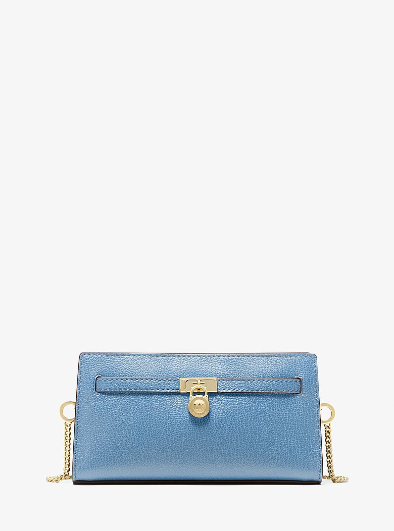 Hamilton Moderne Extra-Small Leather Convertible Crossbody Bag in FRENCH BLUE | Michael Kors