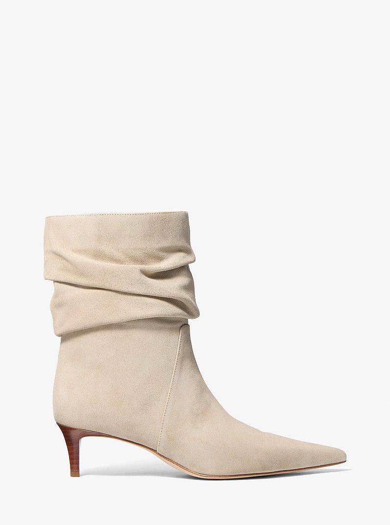 Dawn Suede Ankle Boot in LIGHT SAND | Michael Kors