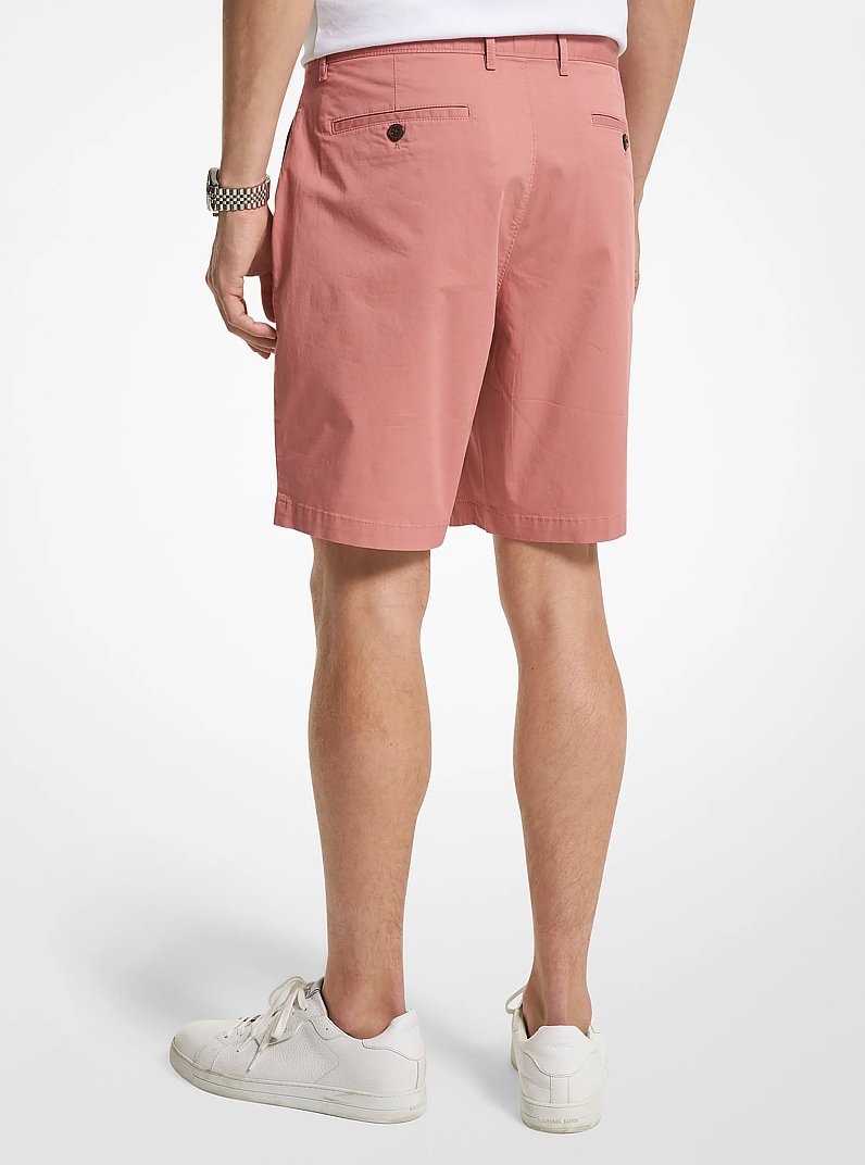 Stretch Cotton Shorts