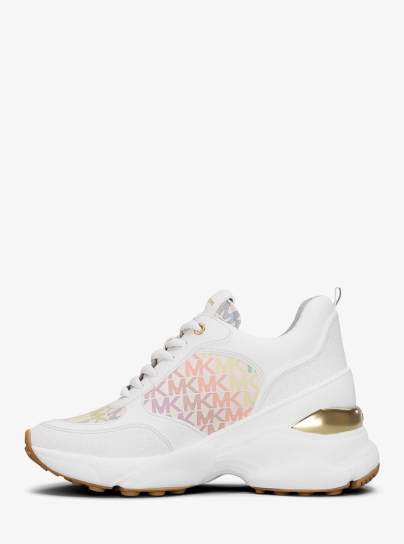 PRIDE Katrina Wedge Trainer in RAINBOW | Michael Kors