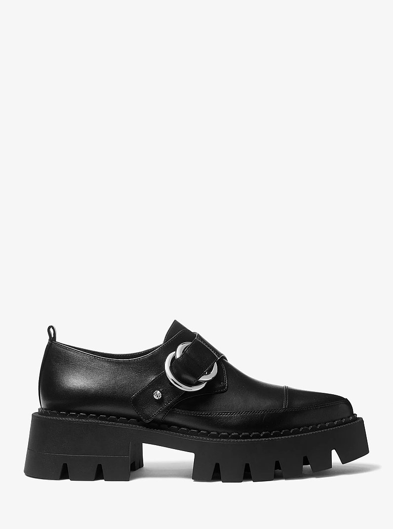 Fl&acirc;neur &agrave; plateforme Jaden en cuir