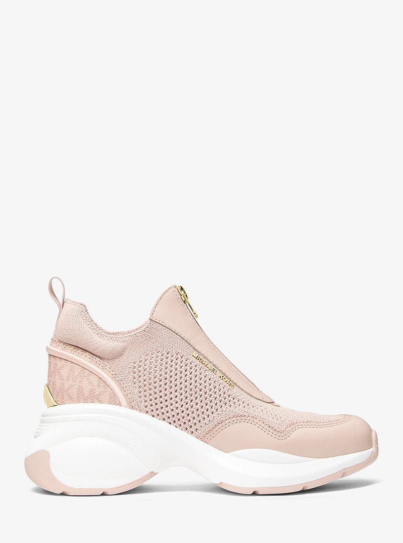 Zapatilla Zuma de materiales mixtos in ROSA CLARO | Michael Kors