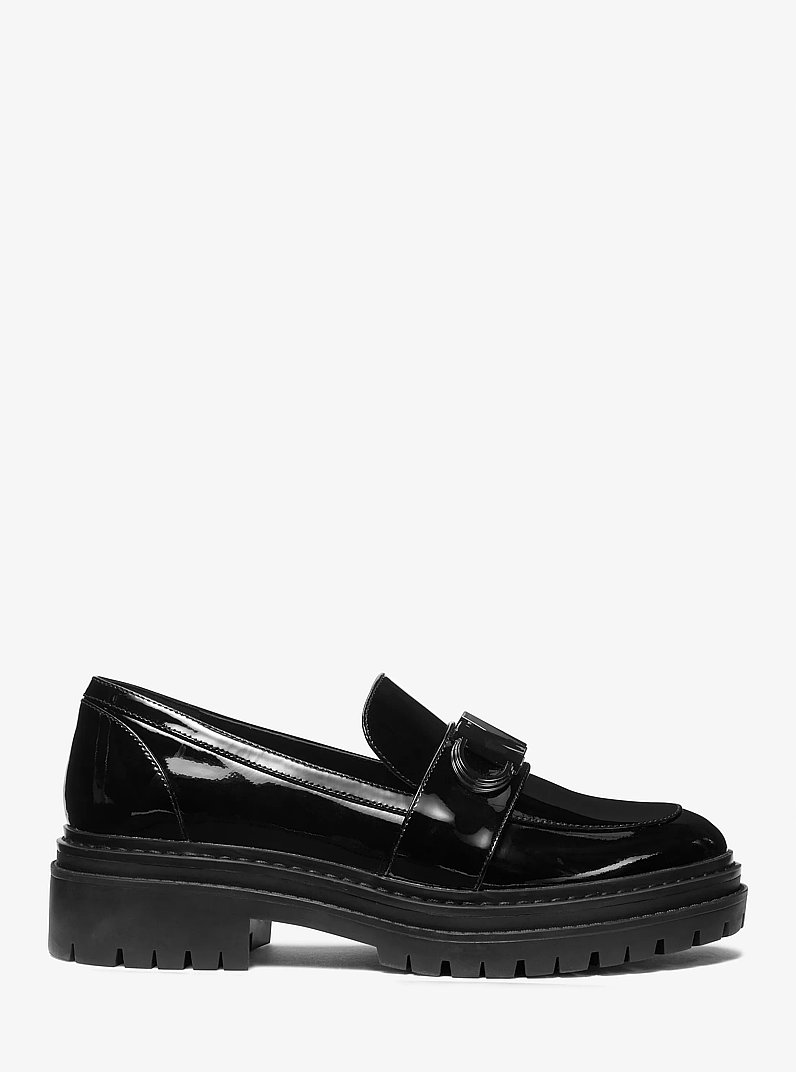 Parker Leather Loafer in BLACK | Michael Kors