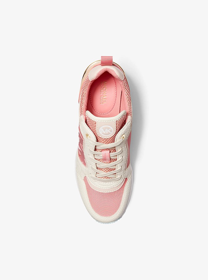 Zapatilla Crista de materiales mixtos in TEA ROSE MLT | Michael Kors