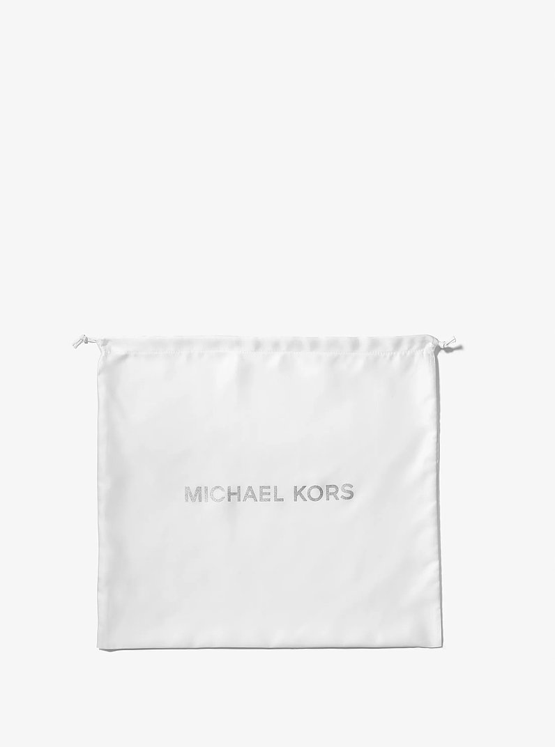Large Logo Woven Dust Bag in WHITE | Michael Kors