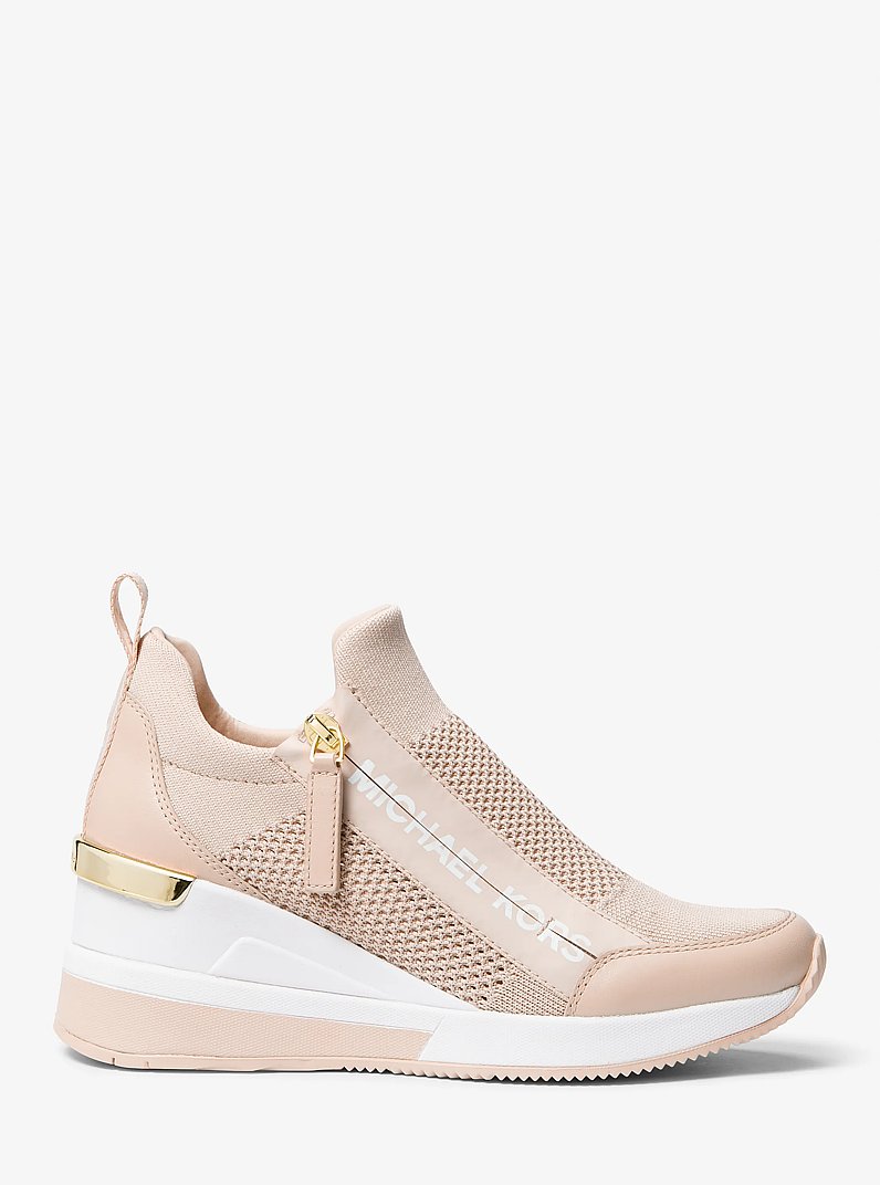 Espadrille Willis en tricot extensible in ROSE P&Acirc;LE | Michael Kors