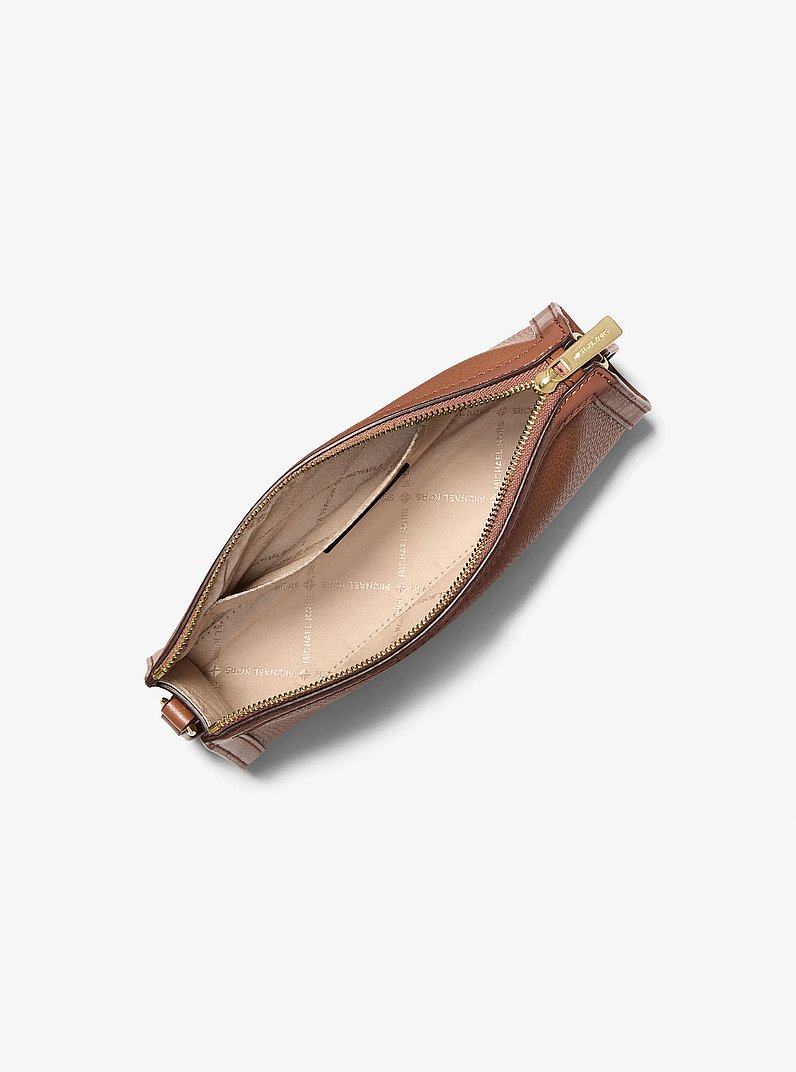 Bandolera Jet Set mediana de piel granulada in LUGGAGE | Michael Kors
