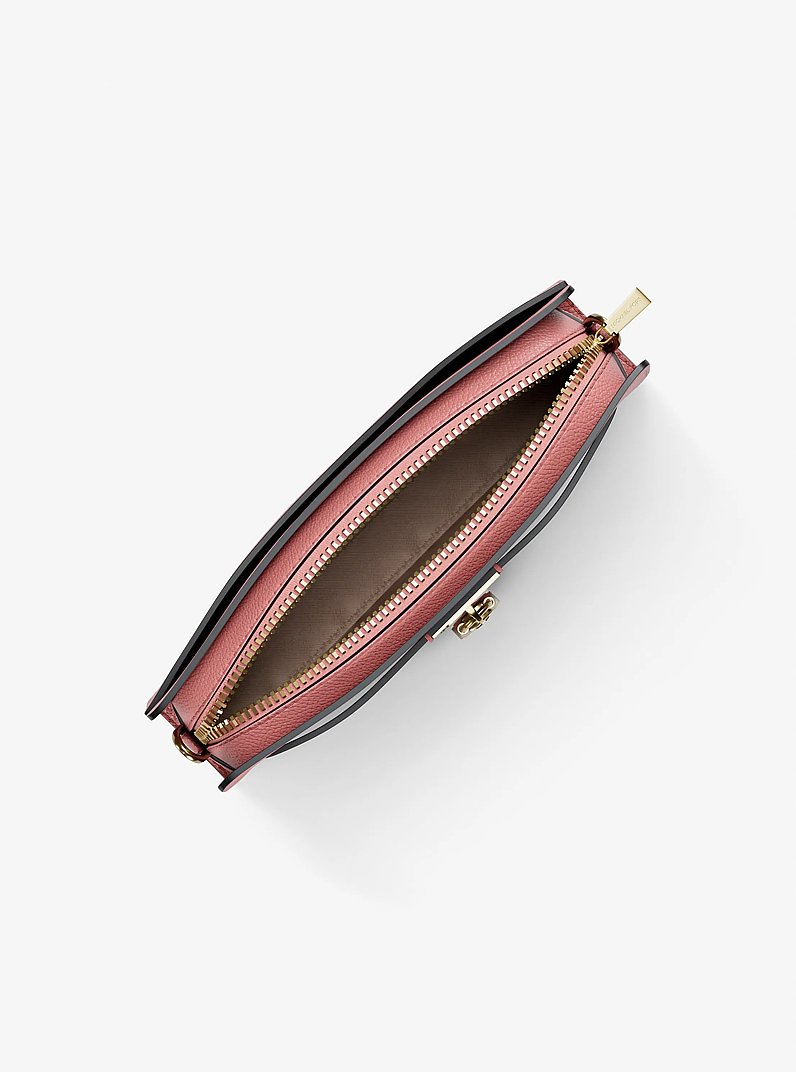 Borsa a tracolla Hamilton Moderne convertibile extra-small con logo in ROSA PRIMULA | Michael Kors