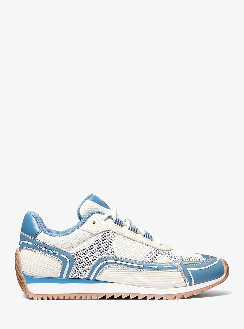Zapatilla Byrdie de materiales mixtos in CHAMBRAY OSCURO MULTICOLOR | Michael Kors