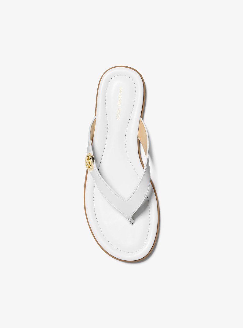 Sandalo Erin in pelle in BIANCO OTTICO | Michael Kors