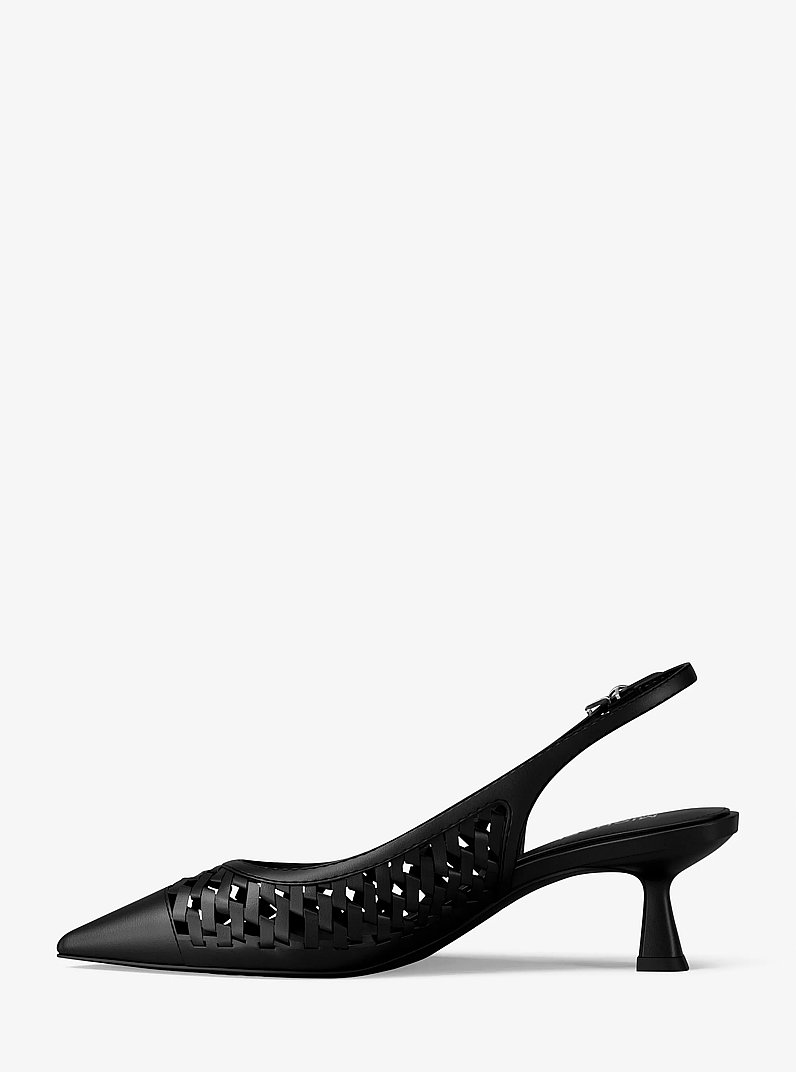Amali Woven Pump in BLACK | Michael Kors