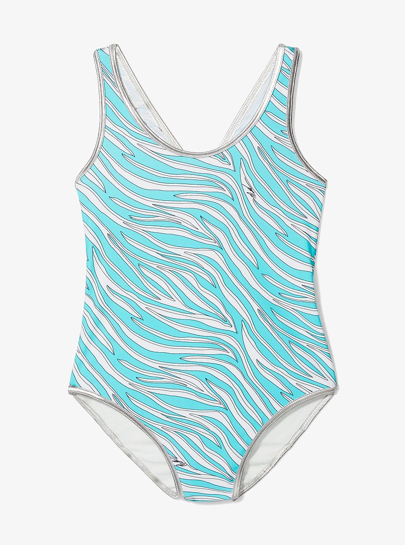 Maillot de bain &agrave; imprim&eacute; in TURQUOISE | Michael Kors