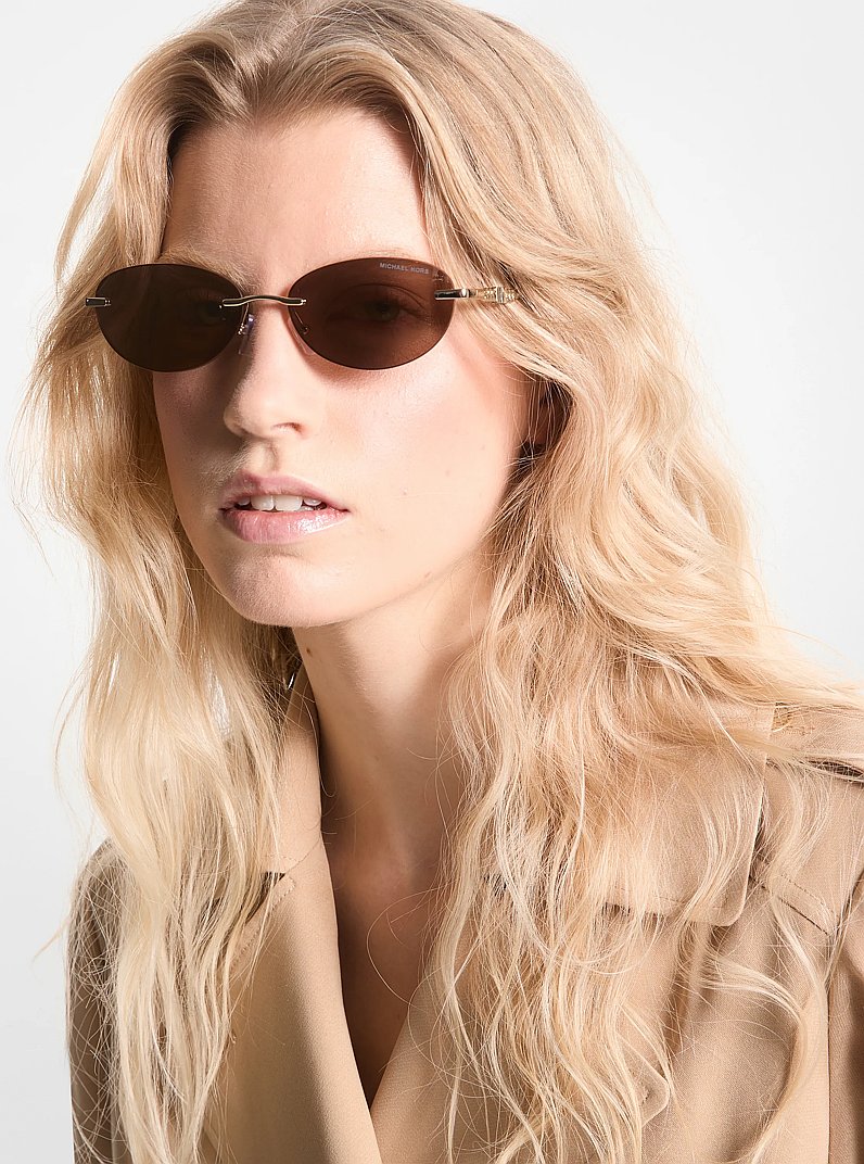 Manchester Sunglasses in GOLD | Michael Kors