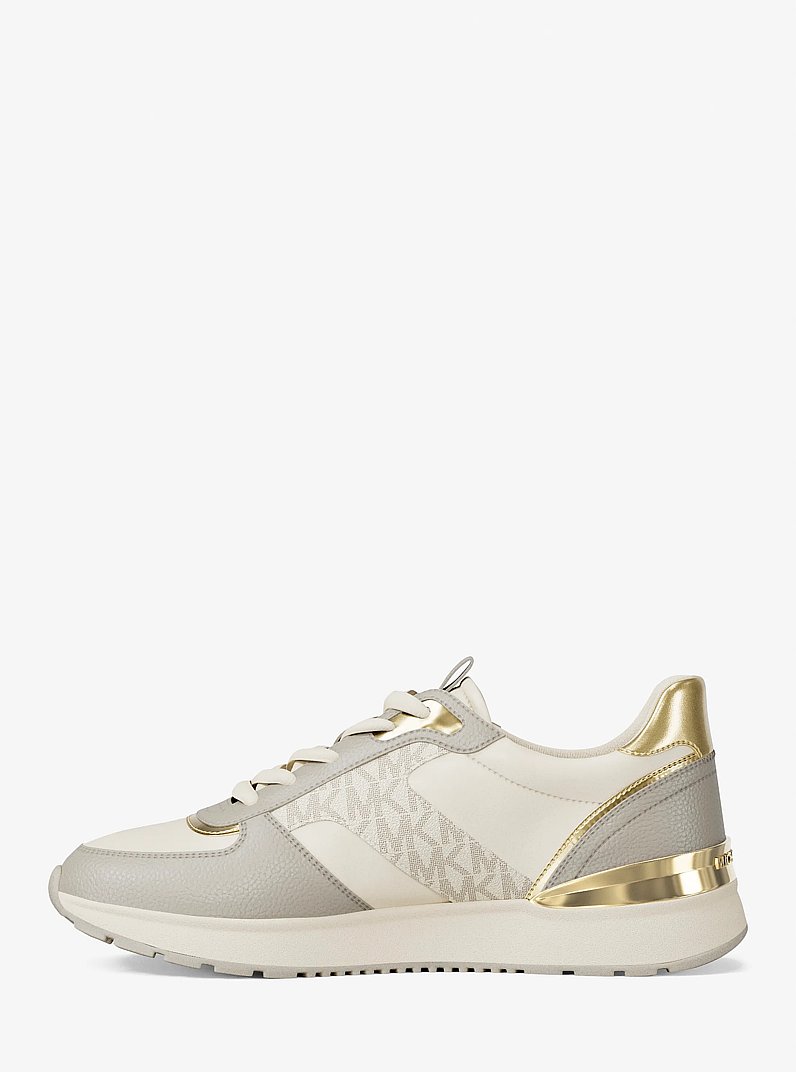 Zapatilla deportiva Remy de materiales mixtos in VAINILLA COMBINADO | Michael Kors
