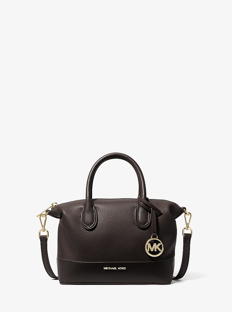 Crossbodytas Hyde, klein en aanpasbaar in CHOCOLADE | Michael Kors
