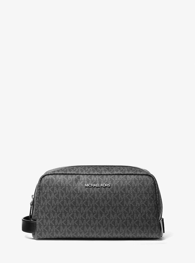 Signature Logo Travel Kit in BLACK | Michael Kors
