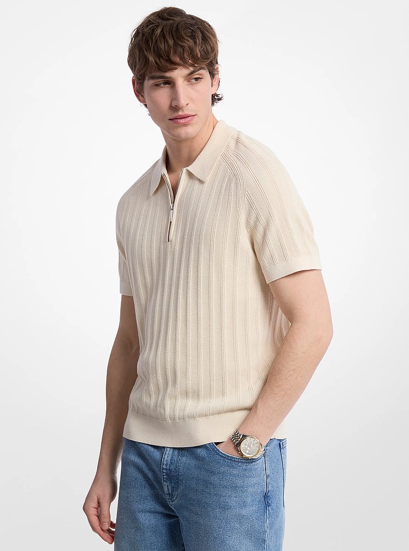 メンズウェア 8gshoot: SUPER SOFT PILE KNIT POLO SHIRT 8gshoot