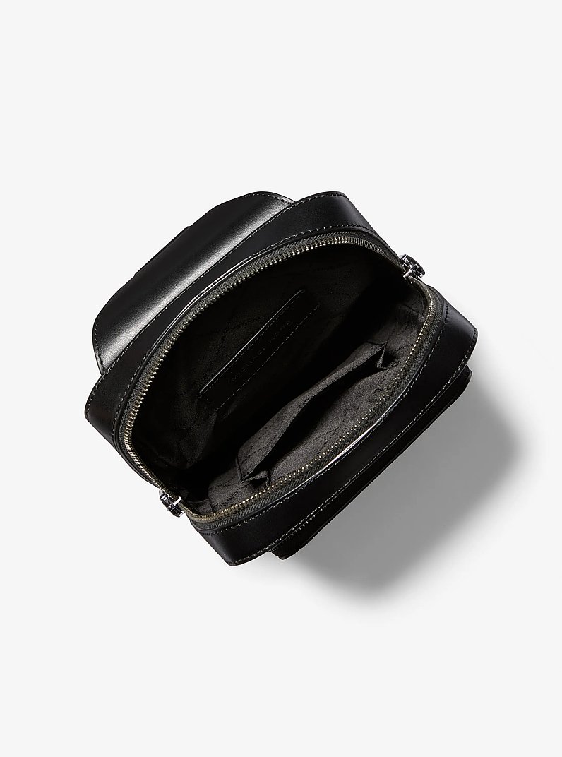 Cooper Commuter Logo Sling Pack in BRIGHT WHT | Michael Kors